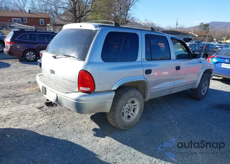 2002 Dodge Durango Slt from USA, damaged, VIN 1B4HS48N52F121785